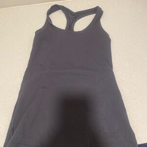 Lululemon Charcoal Racerback Tank Top